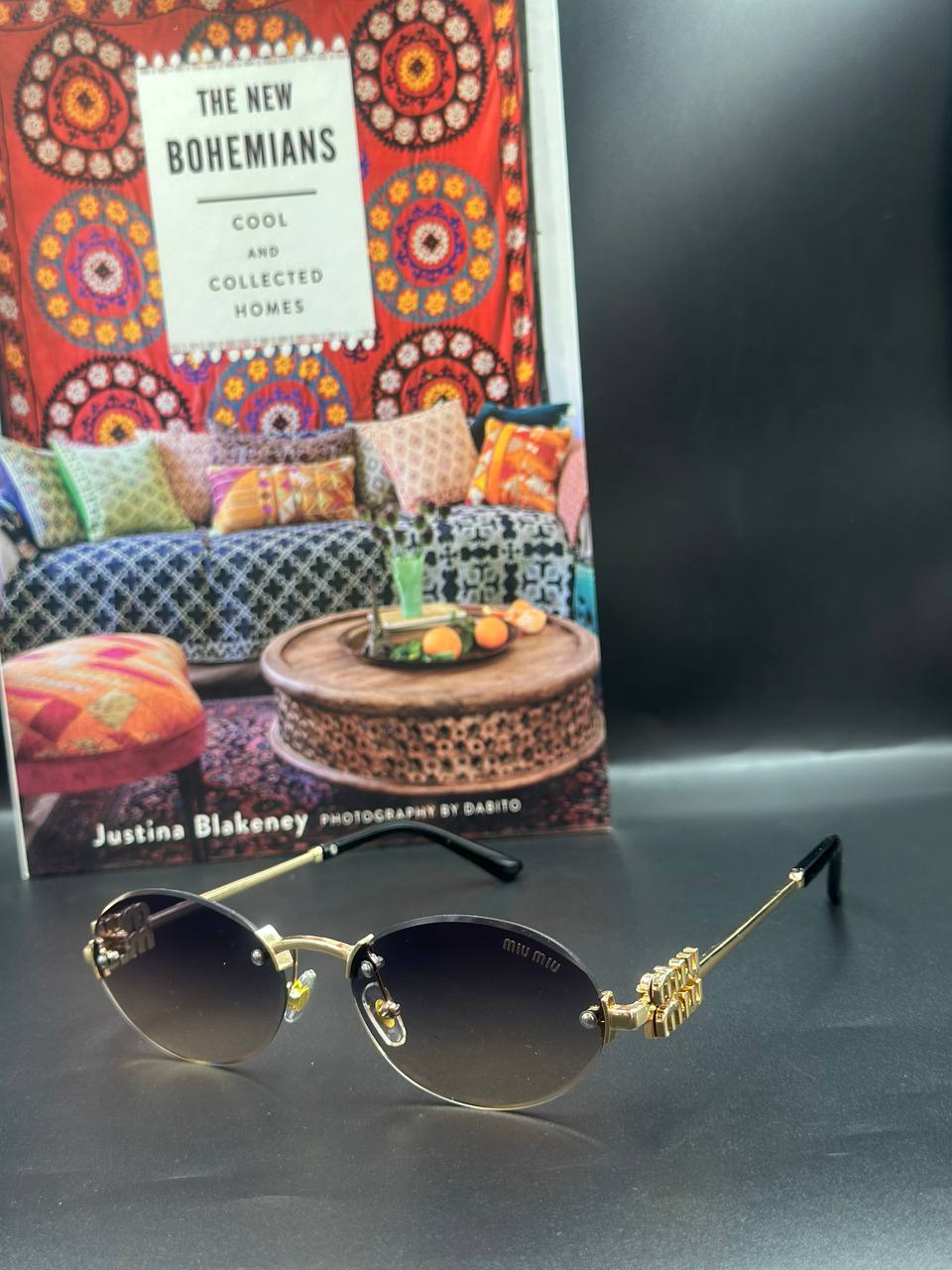 Miu miu Gözlük Yuvarlak