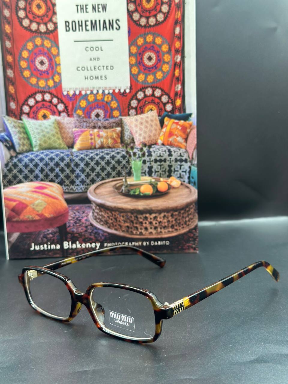 Miu miu Gözlük Leopar