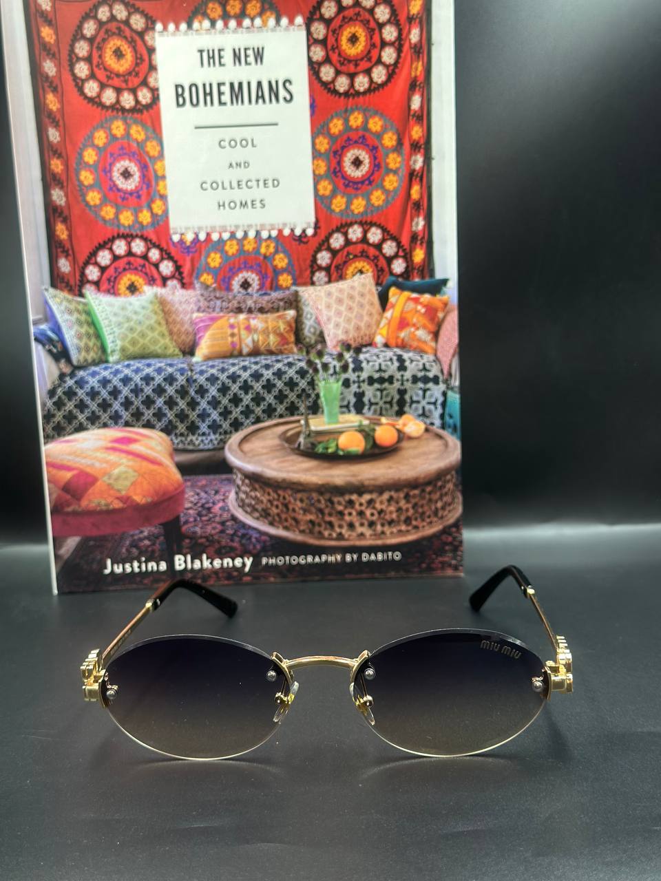 Miu miu Gözlük Yuvarlak