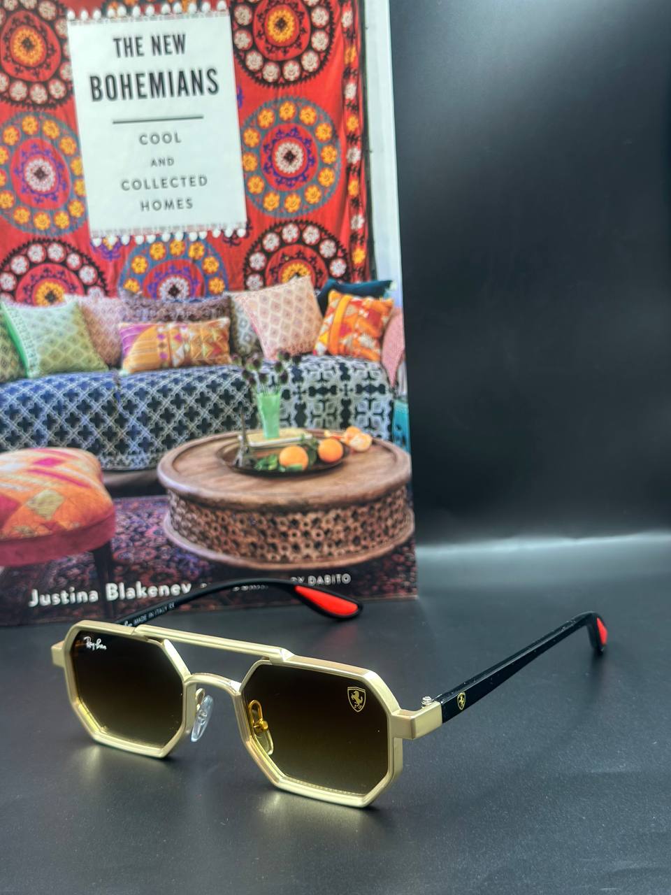 Rayban Ferrari Serisi (Gold)