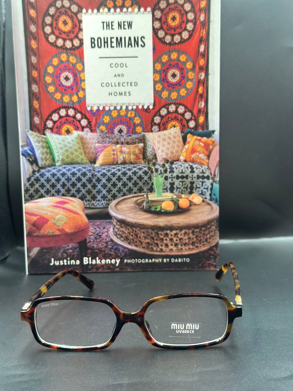 Miu miu Gözlük Leopar